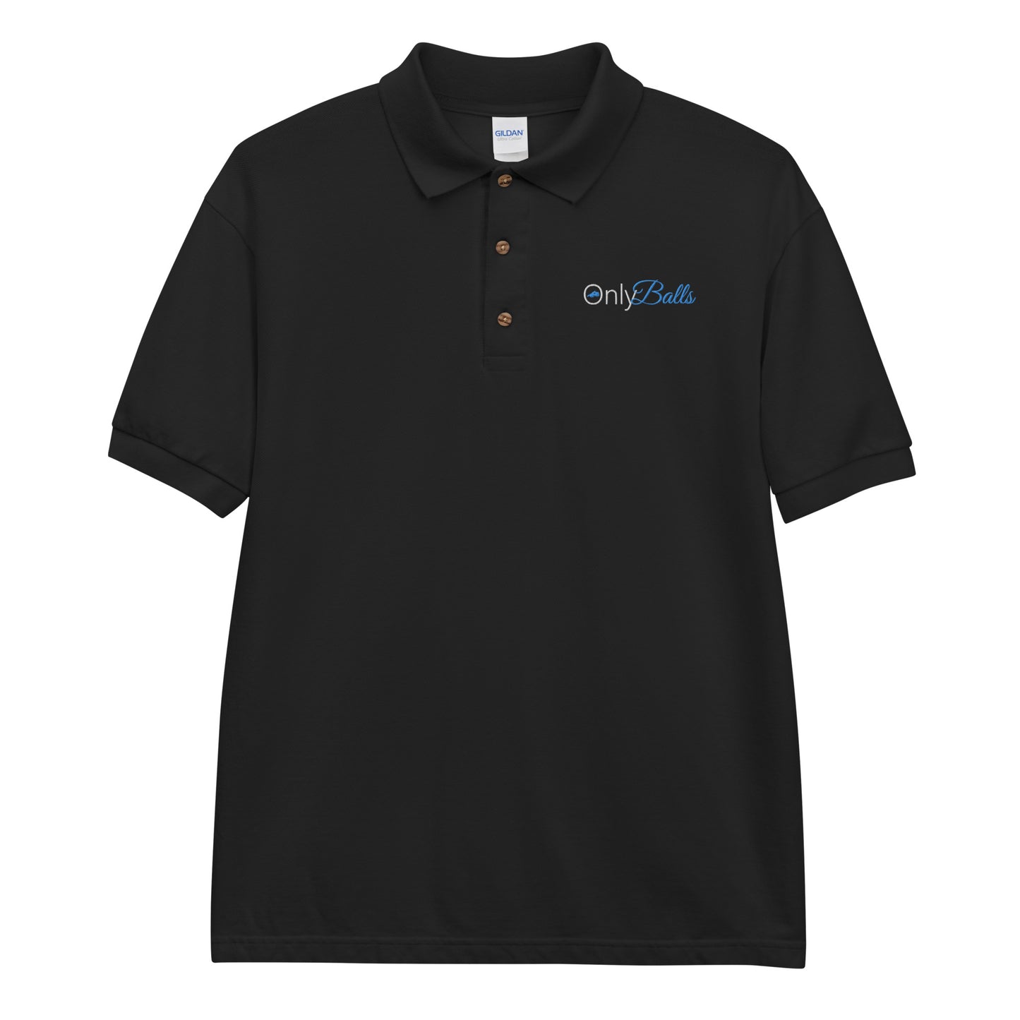OnlyBalls Men's Embroidered Polo Shirt