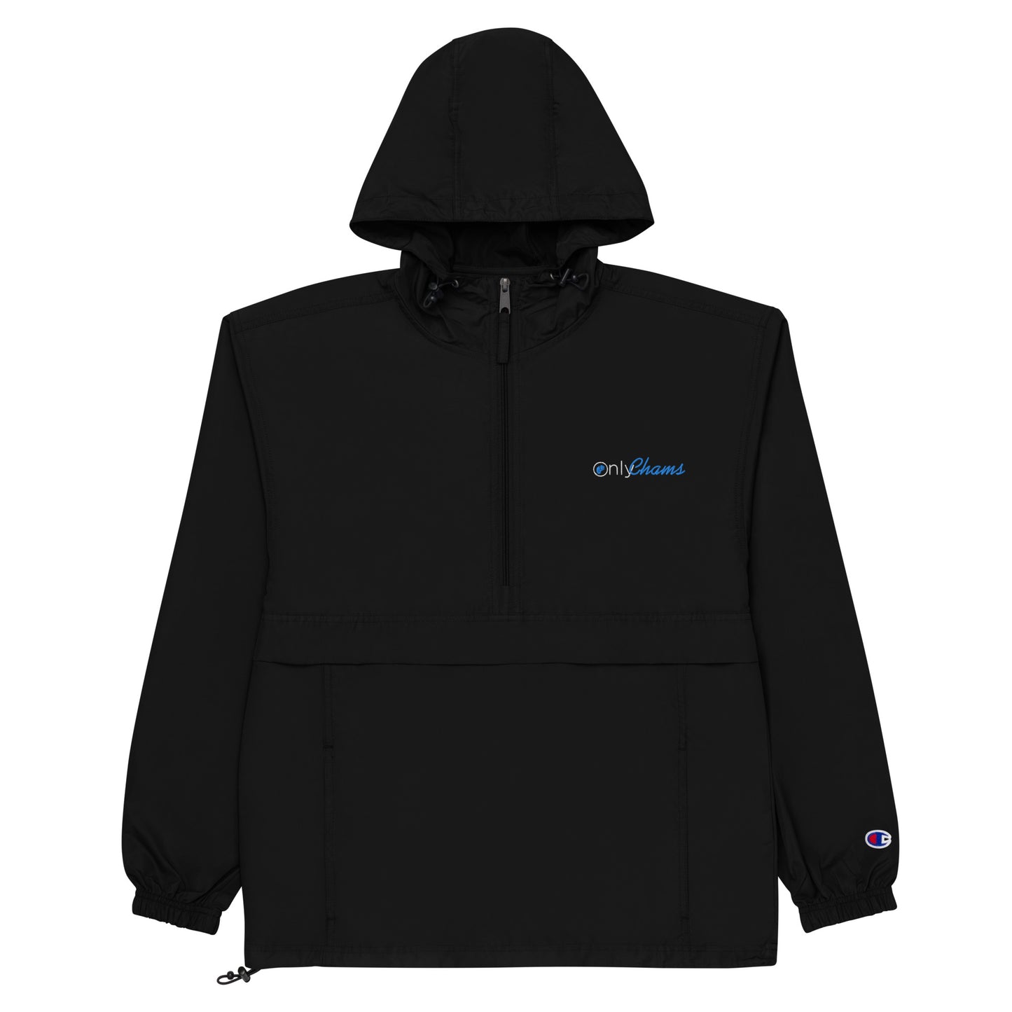 OnlyChams Men's Embroidered Champion Packable Jacket