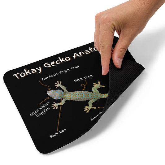 Tokay Gecko Anatomy Mouse pad