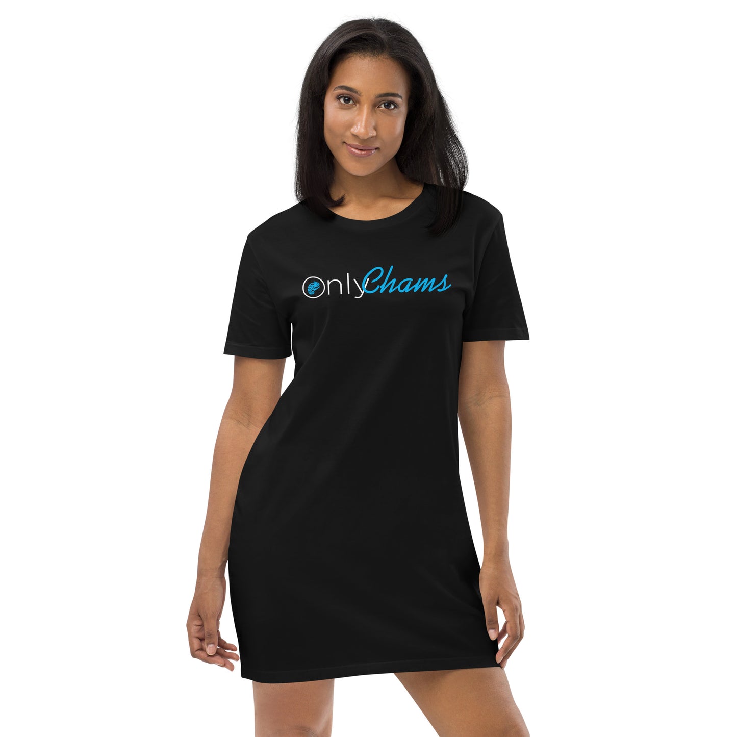 OnlyChams Women's Organic cotton t-shirt dress