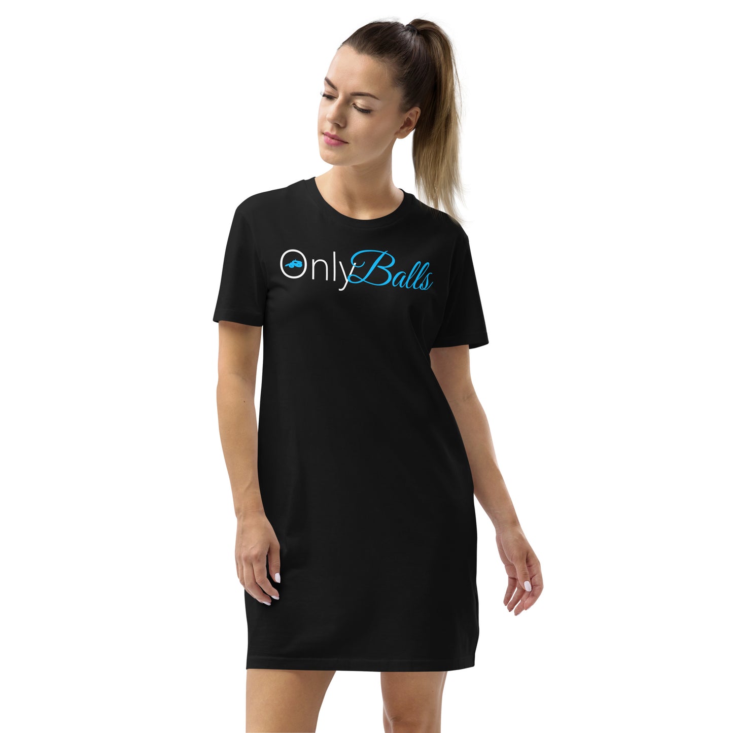 OnlyBalls Women's Organic cotton t-shirt dress