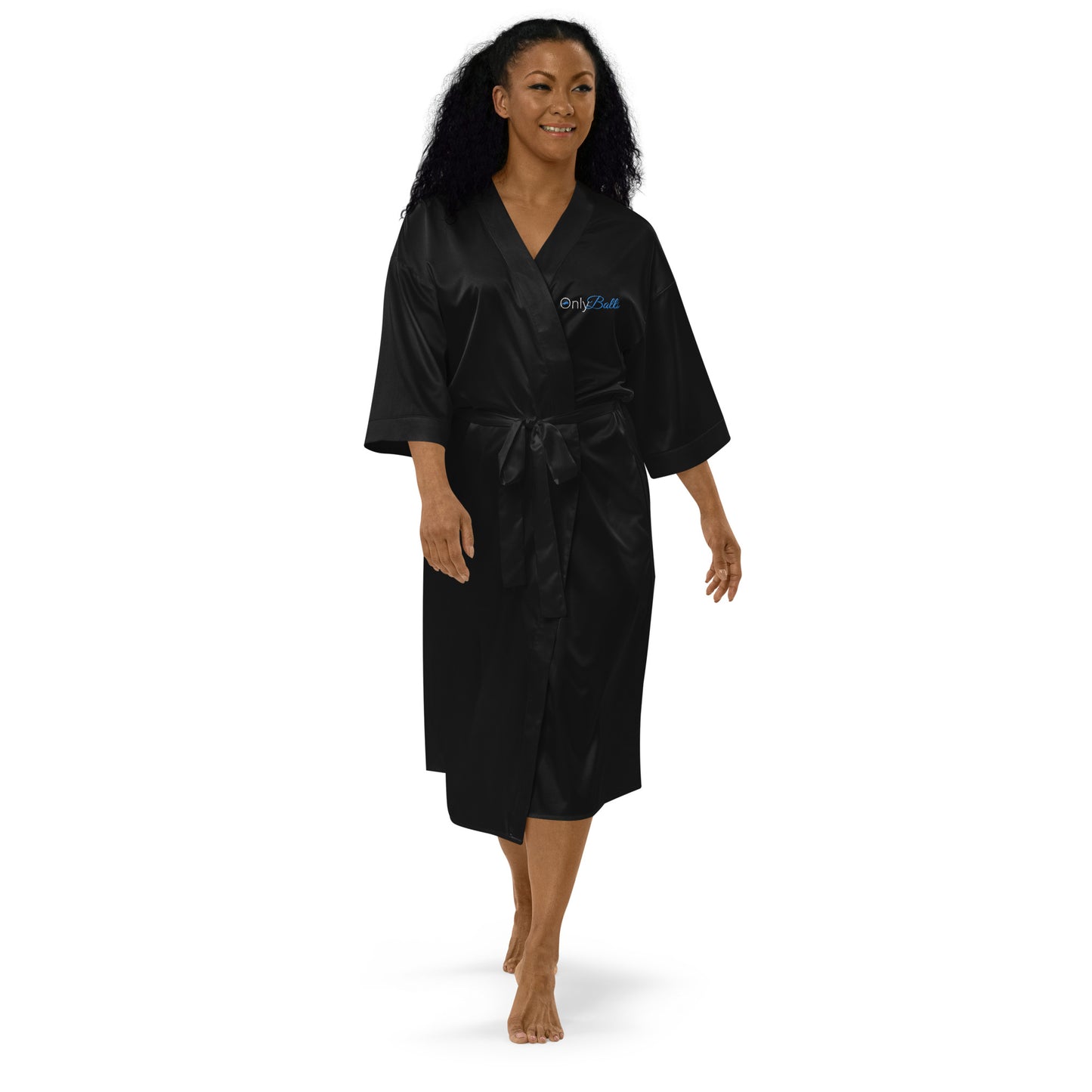 OnlyBalls Satin robe