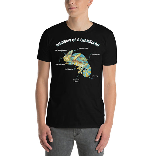 Anatomy Of A Chameleon Short-Sleeve Unisex T-Shirt
