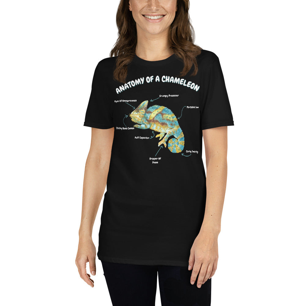 Anatomy Of A Chameleon Short-Sleeve Unisex T-Shirt