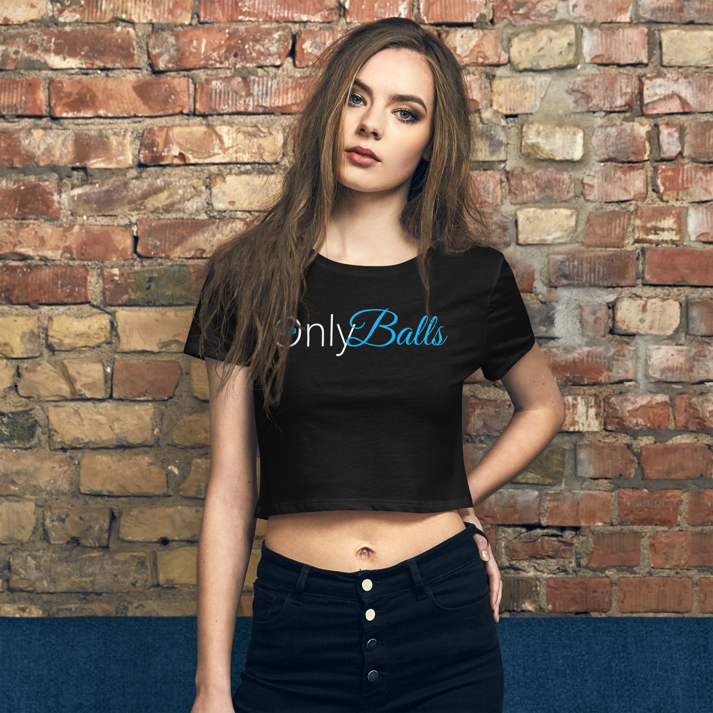 OnlyBalls Women’s Crop Tee