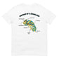 Anatomy Of A Chameleon Short-Sleeve Unisex T-Shirt (Grey/White)