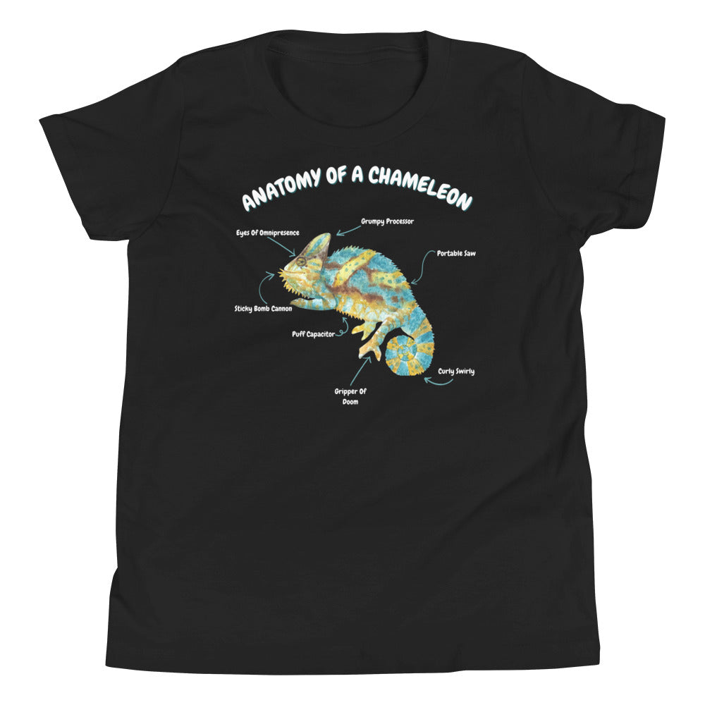 Anatomy of a chameleon Youth Short Sleeve T-Shirt