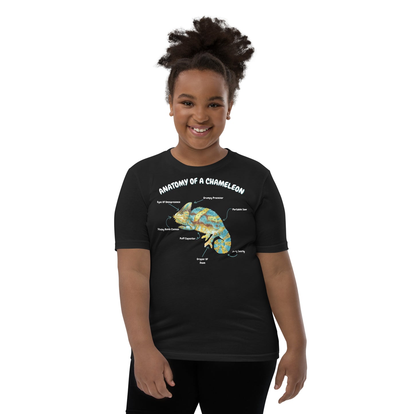 Anatomy of a chameleon Youth Short Sleeve T-Shirt